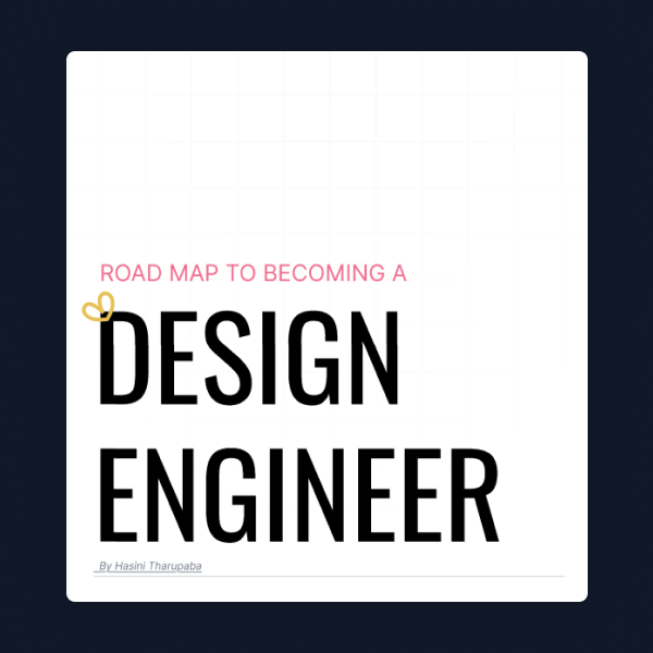Design Engineer Roadmap